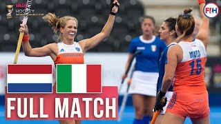 Netherlands v Italy  Womens World Cup 2018  FULL MATCH [upl. by Pirbhai292]