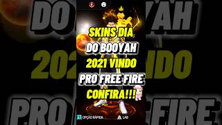 Skins Dia do Booyah 2024 chegando freefire punisherff [upl. by Ayoral]