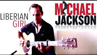 Michael Jackson Liberian Girl  Fingerstyleguitar  Guitartabs tablatures👇 [upl. by Ashman]