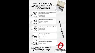 corso formazione politicoamministrativa il Comune  quinta serata [upl. by Atiuqram]