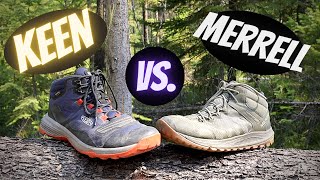 Hiking Boots To Run In Keen Tempo Flex Vs Merrell Nova 2 [upl. by Nerty]