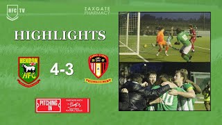 HENDON 43 HAYES amp YEADING UTD  Highlights 1 January 2024 [upl. by Relyuhcs171]