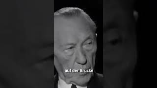 Adenauer lehnt Handschlag und Straßenbefragung Hitlers ab [upl. by Itsur]