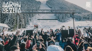 Aaron Sevilla at Ski Resort Bansko Bulgaria  Afro House [upl. by Eustace]