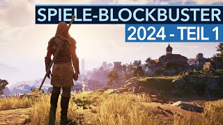 Das sind die wichtigsten Spiele 2024  wenn sie erscheinen  BlockbusterVorschau Teil 1 [upl. by Tnirb]