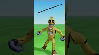 😰How To Be VHS Withered Chica In Roblox shorts foryou fnaf roblox [upl. by Ialohcin]