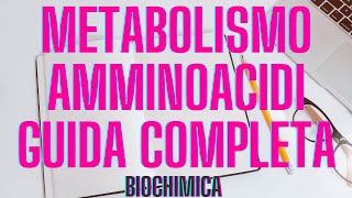 Metabolismo aminoacidi biochimica guida completa a capitoli [upl. by Kolodgie]