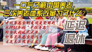 一口气了解中国养老。三测养老体系改革究竟改了什么？从1951年的“单位养老”到今天的延迟退休，公务员养老金替代率的真正改革之道！中国经济 房地產中国新闻【中国经济】 [upl. by Nataniel939]