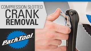 Crank Removal and Installation  Two Piece Compression Slotted Hollowtech II FSA [upl. by Eniamert366]