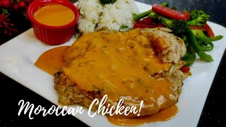 Moroccan Chicken Steak Recipe Moroccan Chicken  Moroccan Steak  Moroccan Sauce [upl. by Sylado759]