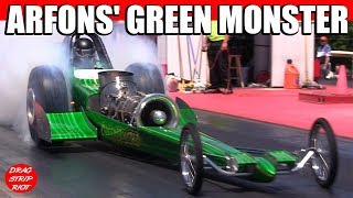 Jet Car Drag Racing Arfons Green Monster Nostalgia Classic [upl. by Letnahc]