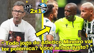 VEJA O DESABAFO DO NETO SOBRE VITORIA POLEMICA DO ATLETICO MINEIRO CONTRA O GRÉMIO HOJE TRETA [upl. by Jorgenson]