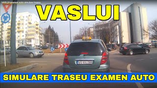 Examen Auto cat B Vaslui pregatire traseu in 17 minute [upl. by Orella]