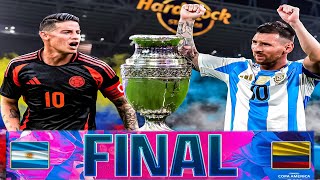 Is Messi RETIRING  Copa America Final Argentina vs Colombia Preview [upl. by Gerc]