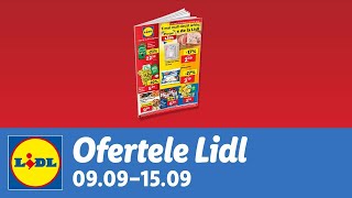 Ofertele saptamanii la Lidl • 9  15 Septembrie 2024 [upl. by Anoek]