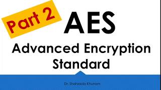 AES  Advanced Encryption Standard  Block Cipher  Symmetric Cryptography  Part 2 [upl. by Hein287]