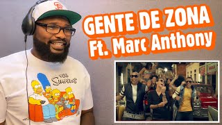 Gente de Zona  La Gozadera  Official Music Video  ft Marc Anthony  REACTION [upl. by Dymphia624]