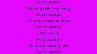 sweet sixteen  lyrics [upl. by Durante887]