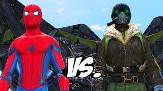 SpiderMan vs Vulture  Epic Battle [upl. by Akimihs]