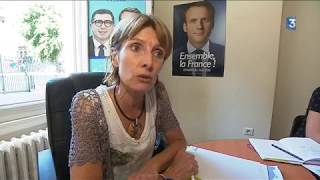 Législatives 2017  Nathalie Sarles vit sa première journée de députée du Roannais [upl. by Asek495]