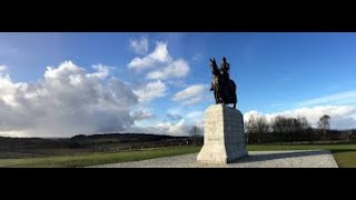 Bannockburn Battlefield On History Visit To Stirling Scotland [upl. by Rolyab]