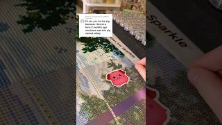 Pig sticker diamond artandcraft smallbusiness storytime paintwithdiamonds shorts asmr [upl. by Attekram]