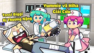 YUMMIE VÀ HIHA CHỮA BỆNH CHO TOSSI SAU TRẬN CHIẾN VỚI RADDY MAGGY 👩‍⚕️🤕🥰 [upl. by Nevur]