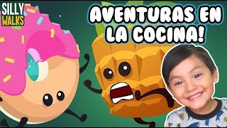 Escapa de la Cocina  Silly Walks Gameplay  Juegos Android para niños [upl. by Enilrae876]