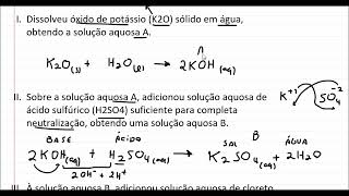 Reações na química inorgânica [upl. by Lemuel]