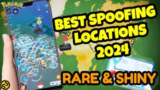 Best Locations to Spoof in Pokemon Go 2024 for Rare and Shiny Pokemons [upl. by Africah613]