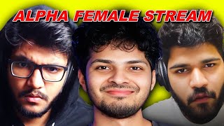 SunRayBee deleted stream ALPHA FEMALES w Arpit Rishu Jaiyaxh Aru [upl. by Aztiram]