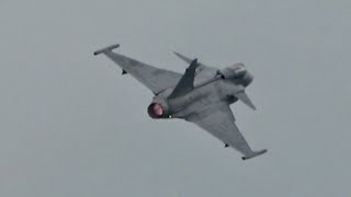 Saab JAS39C Gripen Czech Air Force flying Display Volkel 2019 AirShow [upl. by Yruj]