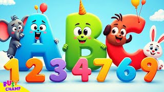 Learn ABC Phonics Shapes Numbers Colors  Toddler Learning Videos For 3 Year Olds  kidsvideos [upl. by Converse329]