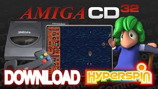 HYPERSPIN  COMMODORE AMIGA CD32  PACK COMPLETE [upl. by Carthy]