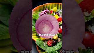 Alta en Antioxidantes CEBOLLA MORADA alimentosnaturales antioxidants alimentosaludable tips [upl. by Eenafit497]