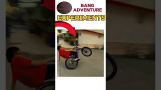 Cycle stunt with physics foryou trendingshorts science physics experiment shortsfeed [upl. by Loats882]