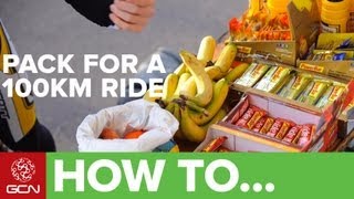 What To Take On A 100km Ride  Cycling Tips [upl. by Anitap250]