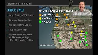 Winter Forecast 20232024 Meteorologist Chris Tomer [upl. by Pascal]