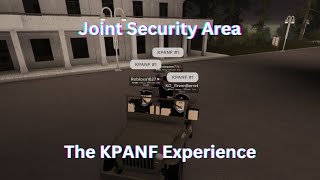 The KPANF Experience  Joint Security Area Roblox gameplay [upl. by Airan609]