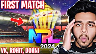 VIRAT DHONI And Rohit IN RCB  WCC3 NPL 2024 HARD MODE [upl. by Dreyer672]