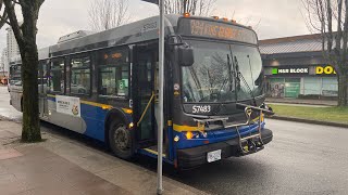 Surrey Translink 2006 New Flyer D40LFR S7483 on 394 King George Station [upl. by Gerius]