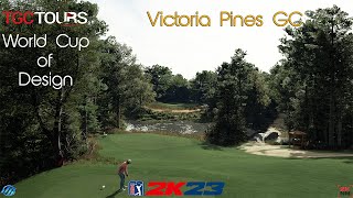 PGA TOUR 2K3  Victoria Pines GC World Cup of Design [upl. by Casilde]