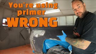 How to use automotive primers epoxy etching and high build basics explained [upl. by Adnohr688]