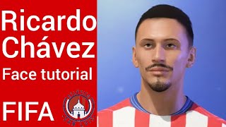 Ricardo Chávez Atlético San Luis  Face tutorial  FIFA [upl. by Hadihsar]