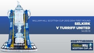 Selkirk 13 Turriff United  William Hill Scottish Cup First Round 20132014 [upl. by Ailegna]