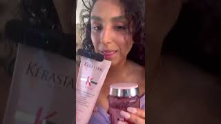 GÉNESIS DE KERASTASE ✨💖 cabello fuerte 💖 shortvideo curlyhair rizoscurls curly kerastase [upl. by Nwahsel]