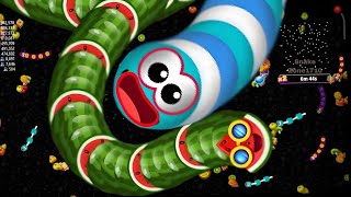 🤡Omg New update worms  Worms Zone multiplayer wormszone [upl. by Aisac]