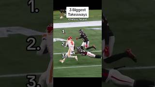 3 Biggest Takeaways Chiefs vs Falcons chiefs falcons patrickmahomes kirkcousins nfl [upl. by Archie]