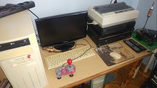 AMIGA 1200 i DRUKARKA KX P1150 [upl. by Etnoval]