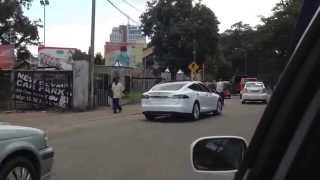 Tesla Model S in Sri Lanka [upl. by Amehsat]